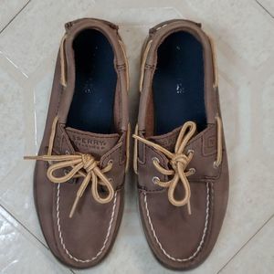 Sperry boys Top Sider Boat Shoes 1.5 excellent condition